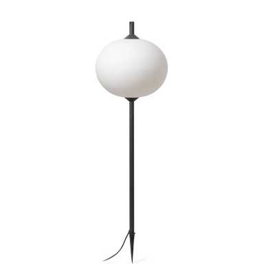 Floor lamp aluminum E27 gray POIVRES