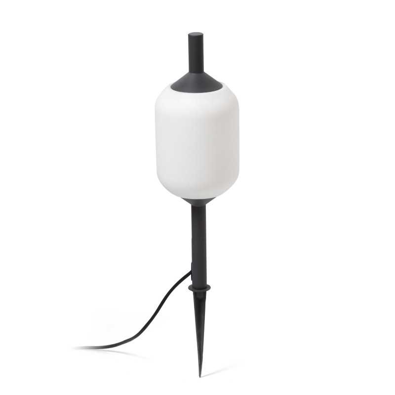 Floor lamp aluminum E27 gray FRENAY