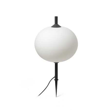 Floor lamp aluminum E27 gray BESSAY