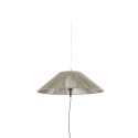 Aluminum E27 gray ceiling lamp SOTURAC