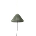 Aluminum E27 gray ceiling lamp CULMONT