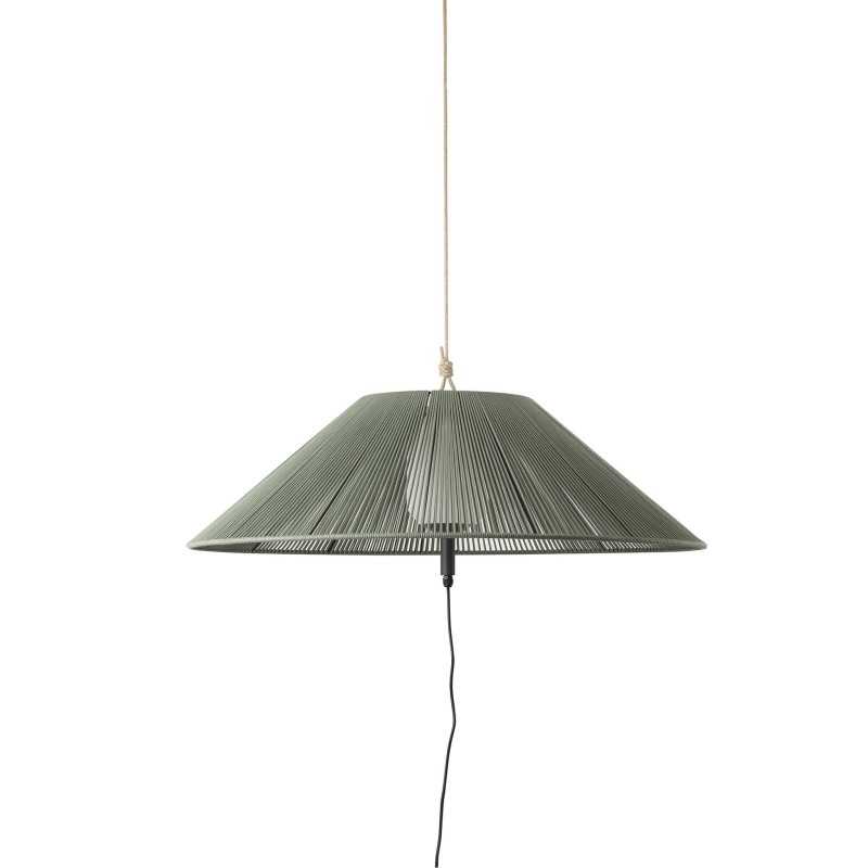 Aluminum E27 gray ceiling lamp MONTILS