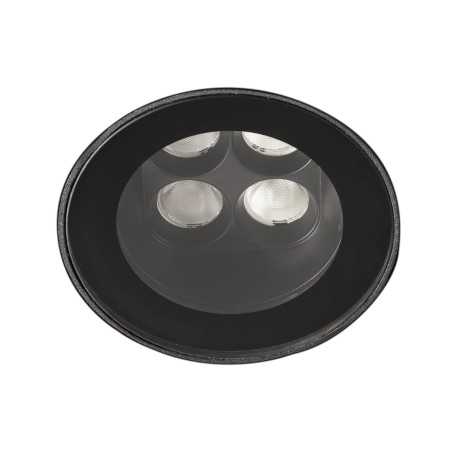 Floor lamp with integrated LED in matte black aluminum LABRAS