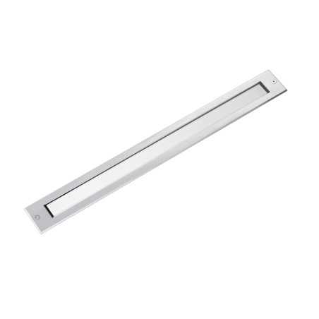 Floor lamp with integrated LED in brushed steel LE POIL