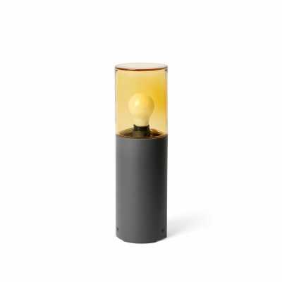 Floor lamp aluminum E27 gray LISSAC