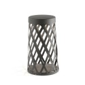 Floor lamp aluminum integrated LED gray LE ROUY