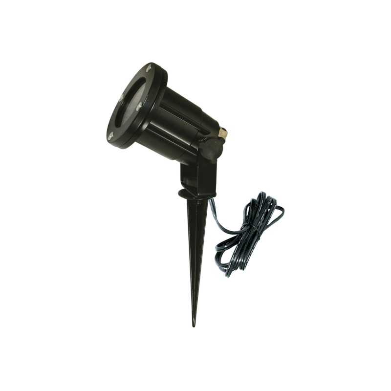 Floor lamp in matte black aluminum with GU10 socket by REYRAN