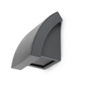 Wall lamp aluminum GU10 gray NIEPPE
