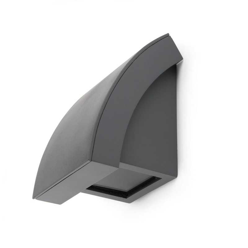 Wall lamp aluminum GU10 gray NIEPPE