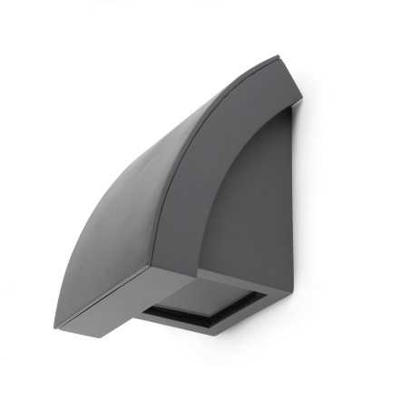 Wall lamp aluminum GU10 gray NIEPPE