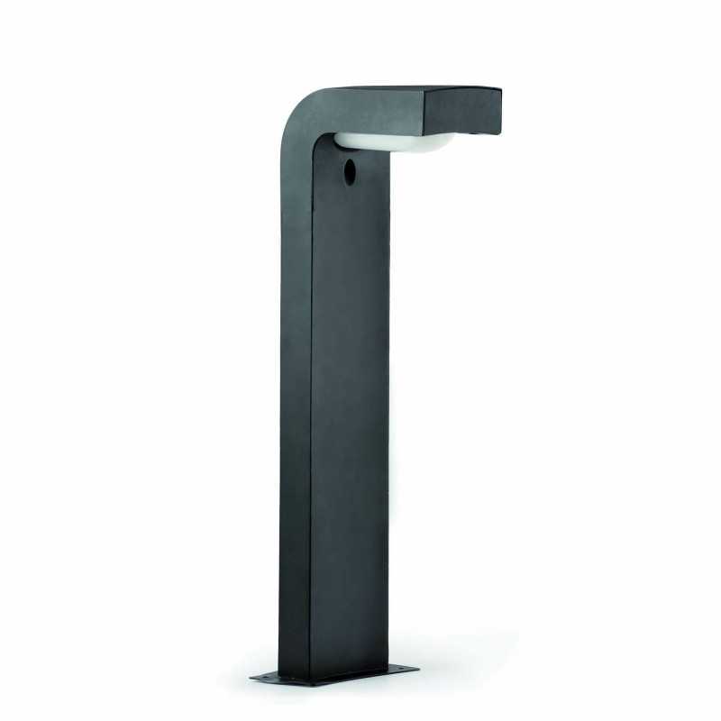 Floor lamp aluminum E27 gray CHARMES