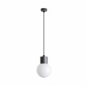 Aluminum E27 gray MEUDON ceiling lamp