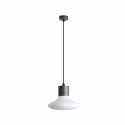 Ceiling lamp in aluminum E27 gray SANZEY