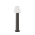 Floor lamp aluminum E27 gray BOUGES