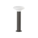 Floor lamp aluminum E27 gray MEYLAN