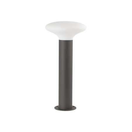 Floor lamp aluminum E27 gray MEYLAN