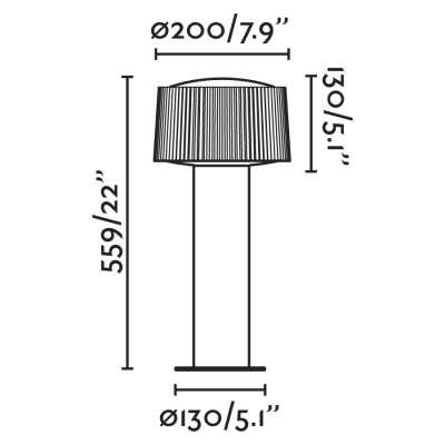 Floor lamp aluminum E27 gray MANTHES