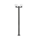 Floor lamp aluminum E27 gray BOURGY