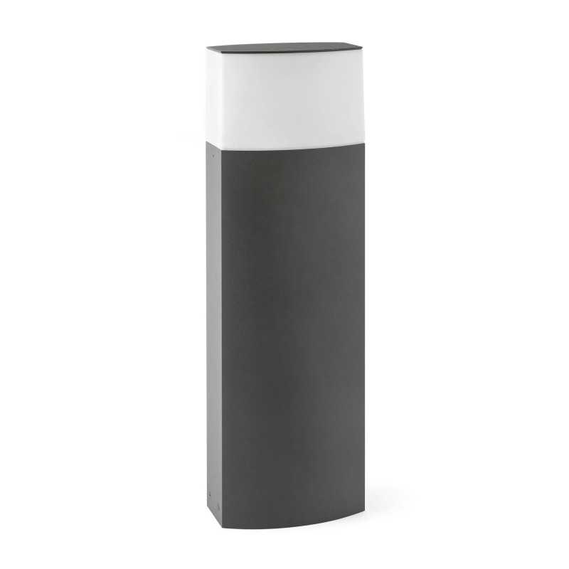 Floor lamp aluminum E27 gray REMIES