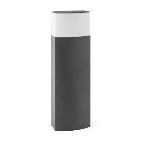 Floor lamp aluminum E27 gray REMIES