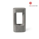 Floor lamp with integrated LED in cement finish by COINGT.