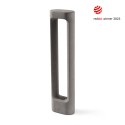 Floor lamp with integrated LED in cement finish by ORIVAL.