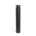 Wall lamp with integrated LED in black aluminum by BRUGNAC.