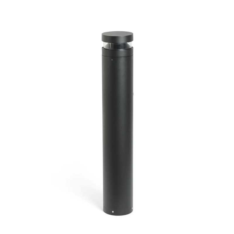 Wall lamp with integrated LED in black aluminum by BRUGNAC.