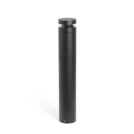 Wall lamp with integrated LED in black aluminum by BRUGNAC.