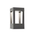 Wall lamp aluminum integrated LED gray BOLOGNE
