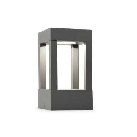 Wall lamp aluminum integrated LED gray BOLOGNE