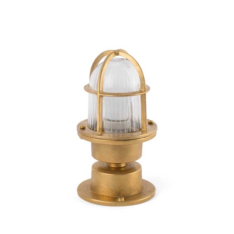 Brass wall lamp E27 brass CONAND