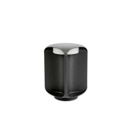 Wall lamp with integrated LED in gray aluminum VITRAC