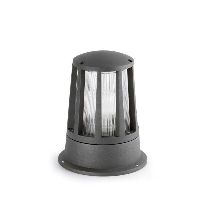 Wall lamp aluminum E27 gray BRANNE