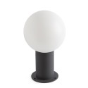 Aluminum E27 gray BALADY wall lamp
