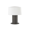 Aluminum E27 gray LE BOST wall lamp