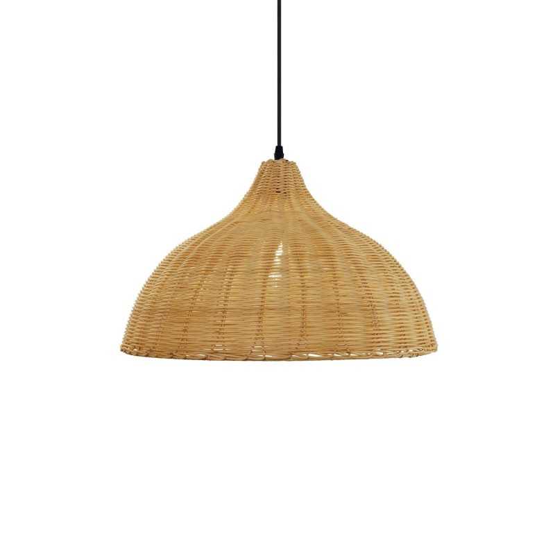 Simple pendant VIBUS wicker E27 LED in colors