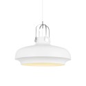 Simple pendant light MÂLON aluminum E27 LED white color