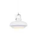 BURON simple pendant aluminum E27 LED white color
