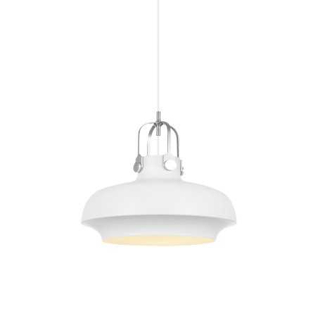 BURON simple pendant aluminum E27 LED white color
