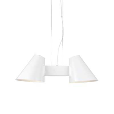 FLAGY multiple pendant aluminum E27 LED in white color