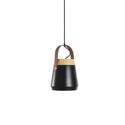 ISLOU simple pendant aluminum E27 LED colors