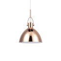 Simple pendant light MONCE metal E27 LED colors
