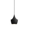 Simple pendant light MATHA aluminum E27 LED