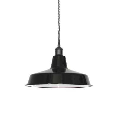 Simple pendant light RADEN iron E27 LED colors