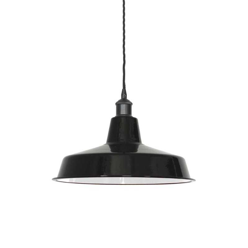 Simple pendant light RADEN iron E27 LED colors