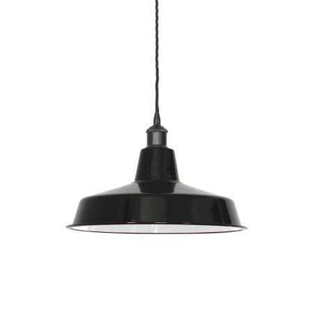 Simple pendant light RADEN iron E27 LED colors