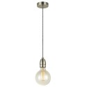 Simple pendant light LIVET metal E27 LED