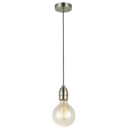 Simple pendant light LIVET metal E27 LED