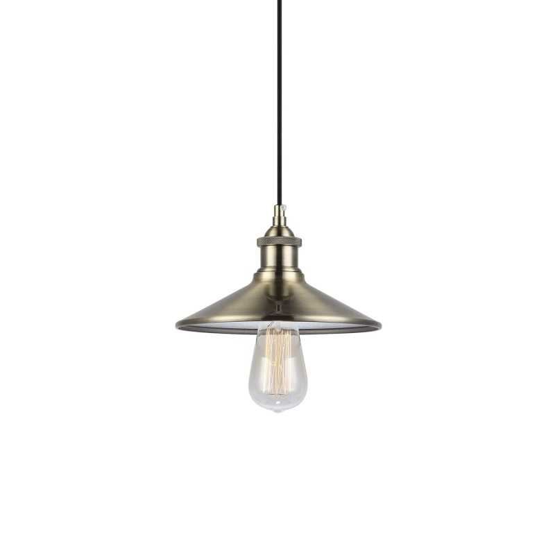 ONEIX metal E27 LED brushed bronze color simple pendant